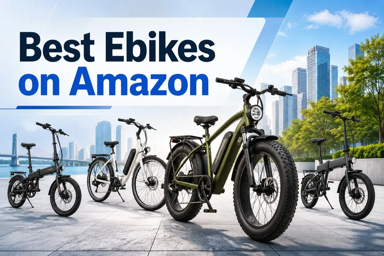 Best E-Bikes on Amazon for Beginners, Commuters, and Students