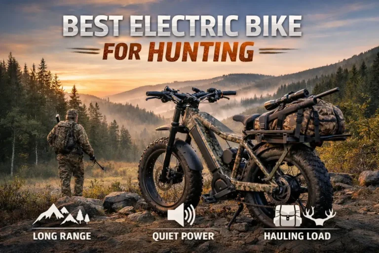 Best Electric Bikes for Hunting: Range, Noise, and Load Capacity Compared