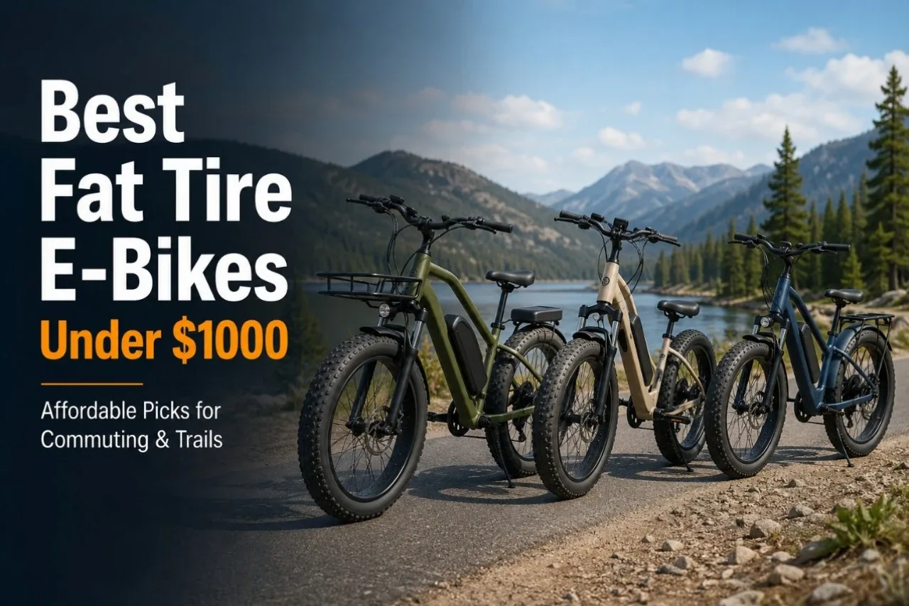 Affordable Fat Tire E-Bikes Under $1000 Compared by Use Case