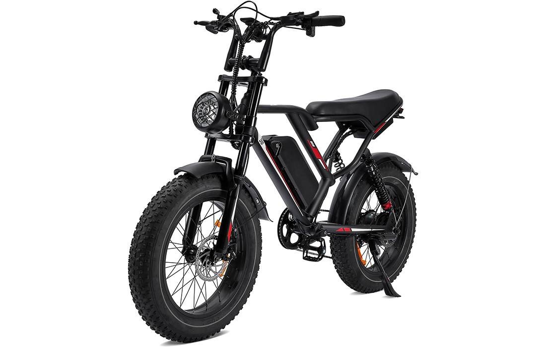EGGKING S8 20x4 fat-tire electric bike with dual suspension